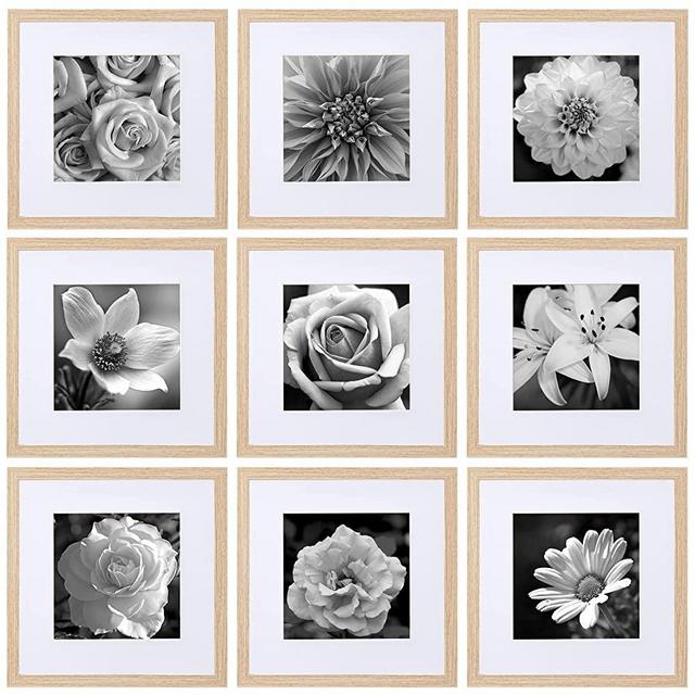  Yaetm 16x20 Picture Frame Matted to 11x14 Set of 4