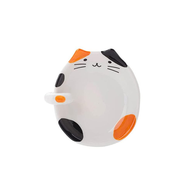 Cat Spoon Rest, Ceramic Cute Spoon Holder Rest for Stove Top, Cat Kitchen Accessories, Stove Holder Utensil Spoon Rest for Kitchen Counter