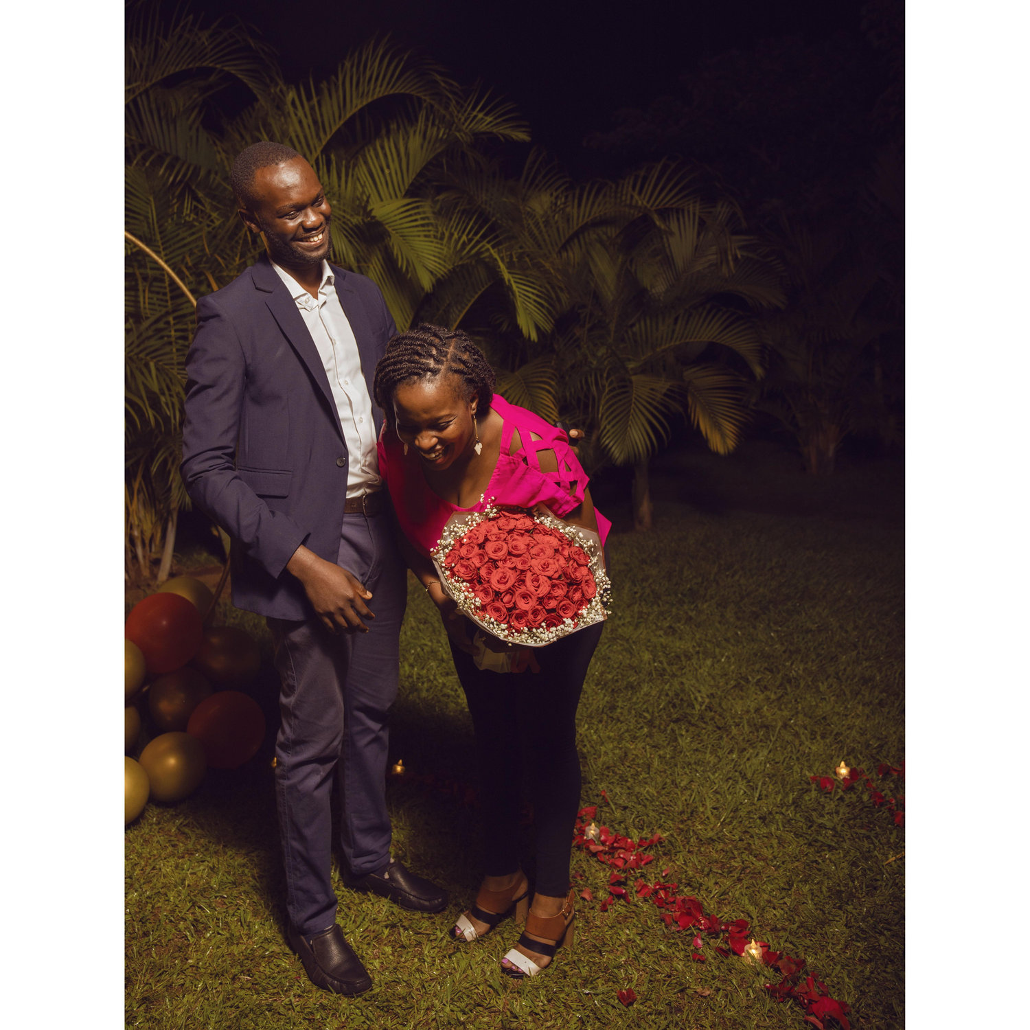 This is the kind of joy this man brings to my heart! Here is how I reacted to the proposal!