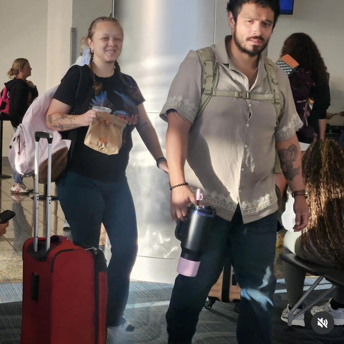 Us leaving for Cali!!