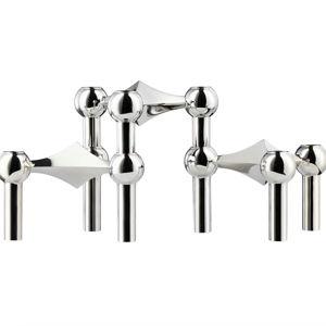 Nagel Candlestick 3 Pieces, CHROME