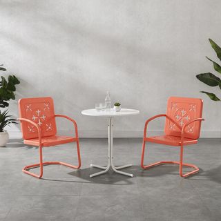 Azalea 3-Piece Retro Outdoor Bistro Set