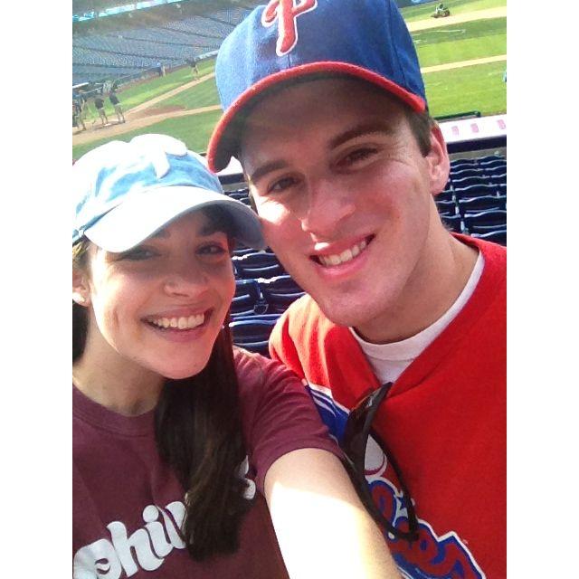 Attending one of many Phillies games