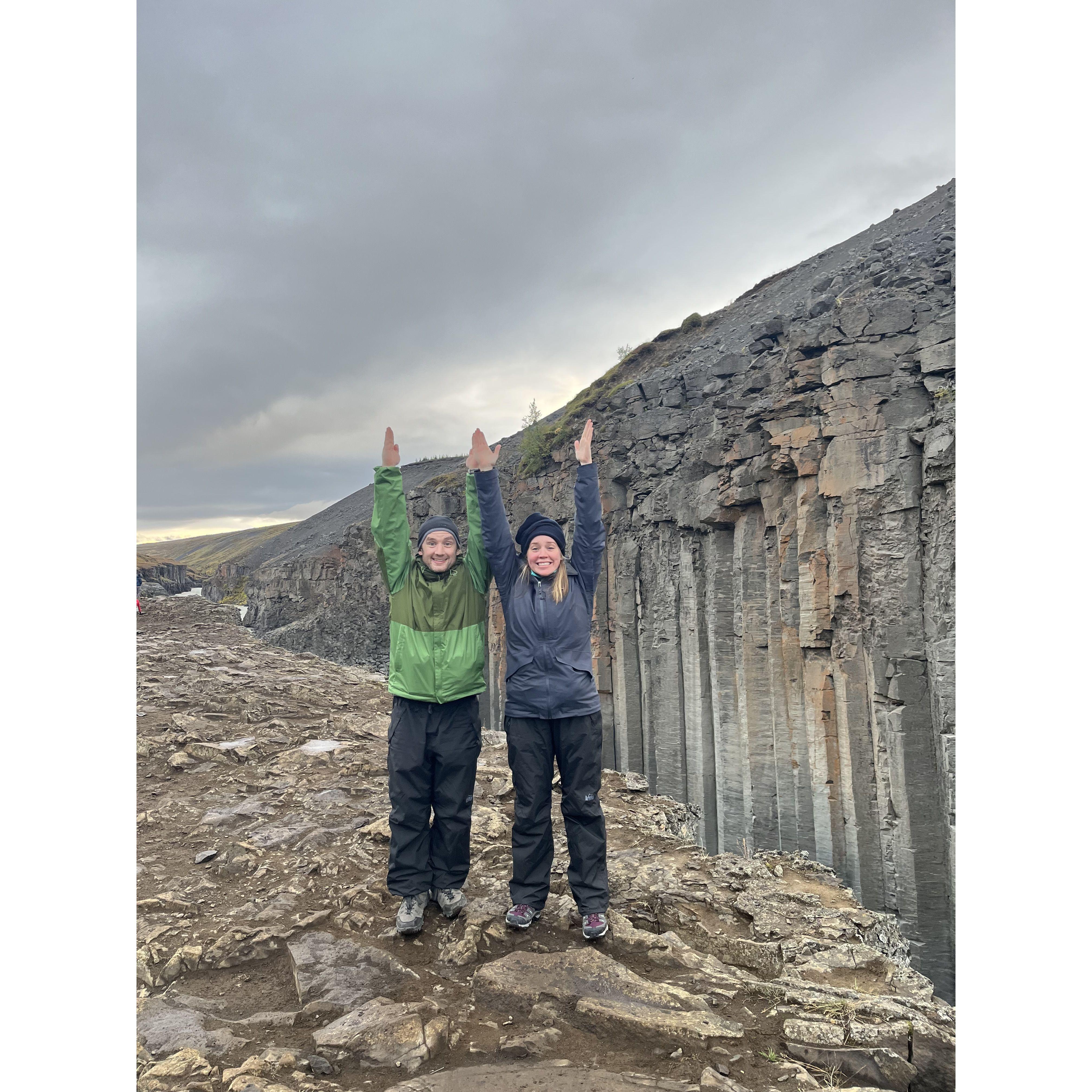 When in Iceland, do as the columns do