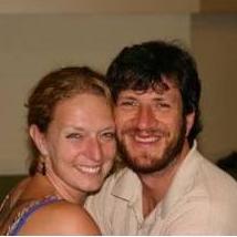 Us after a couples retreat.  We worked hard for this love of ours.