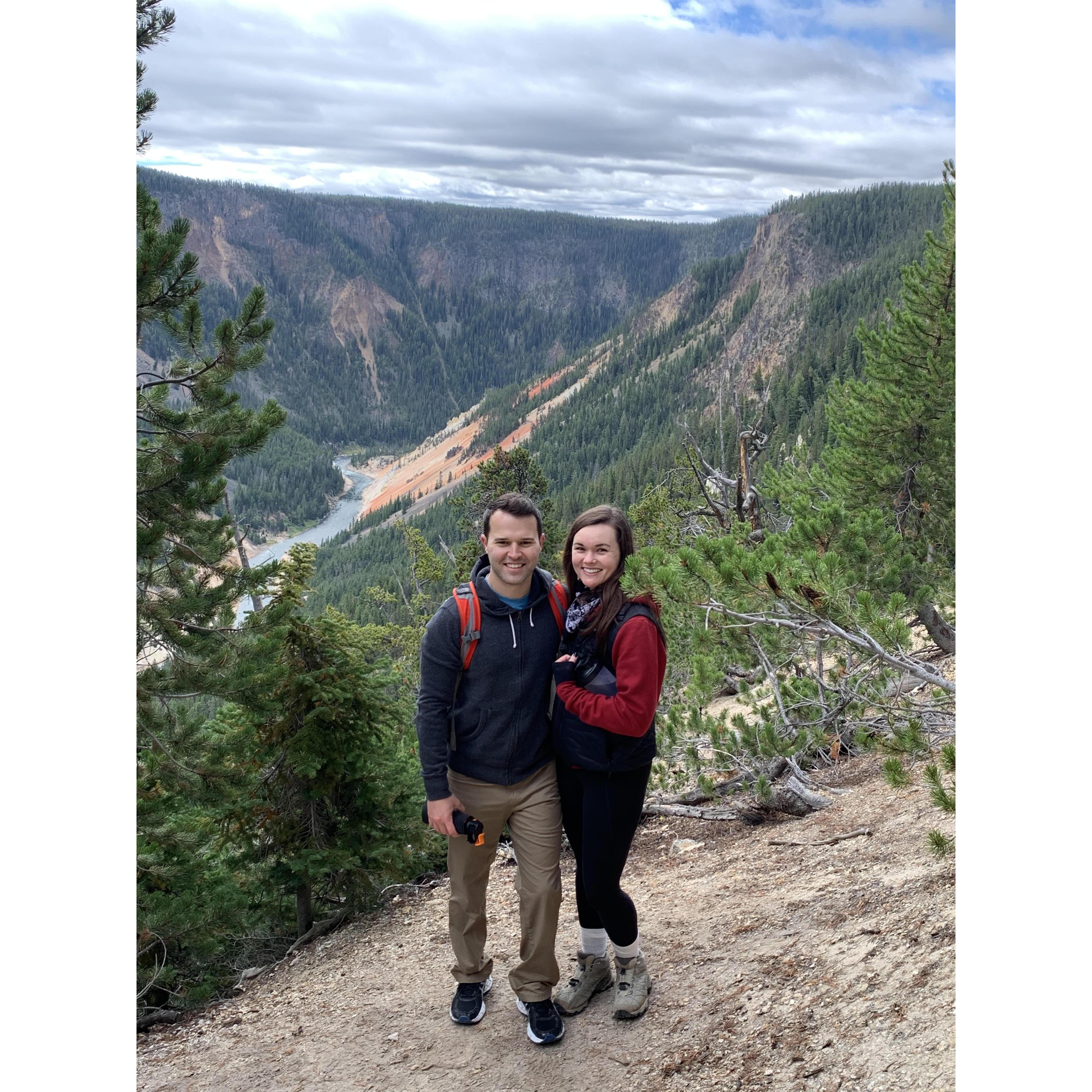 Awesome hike in Yellowstone
