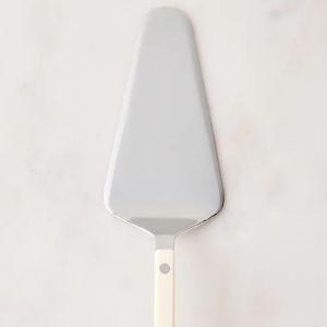 Sabre Bistrot Shiny-Finish Cake Server, Stainless Steel | Food52 (Ivory)