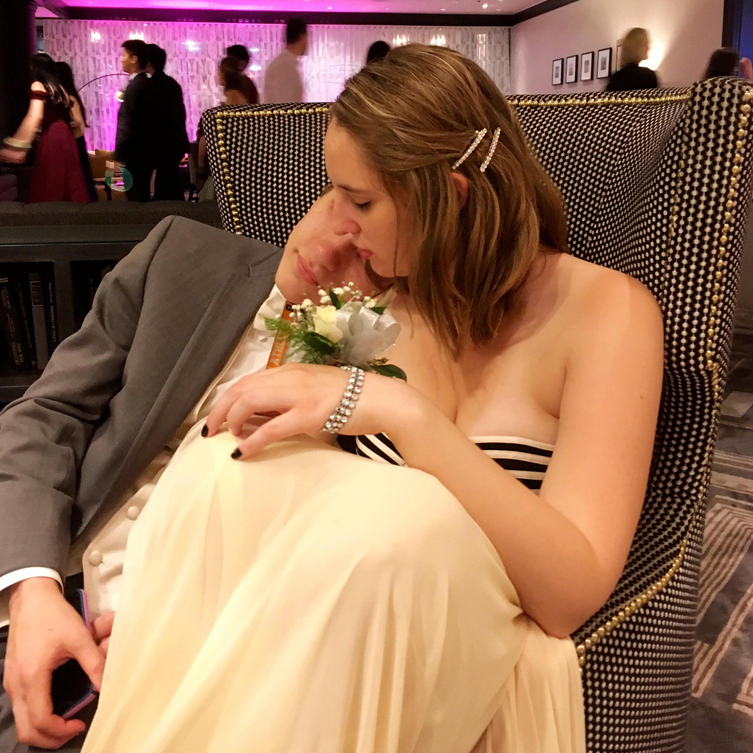 End of River Hill prom which was also their 6-month anniversary it was an exhausting day and no rules were broken what-so-ever, April 2017