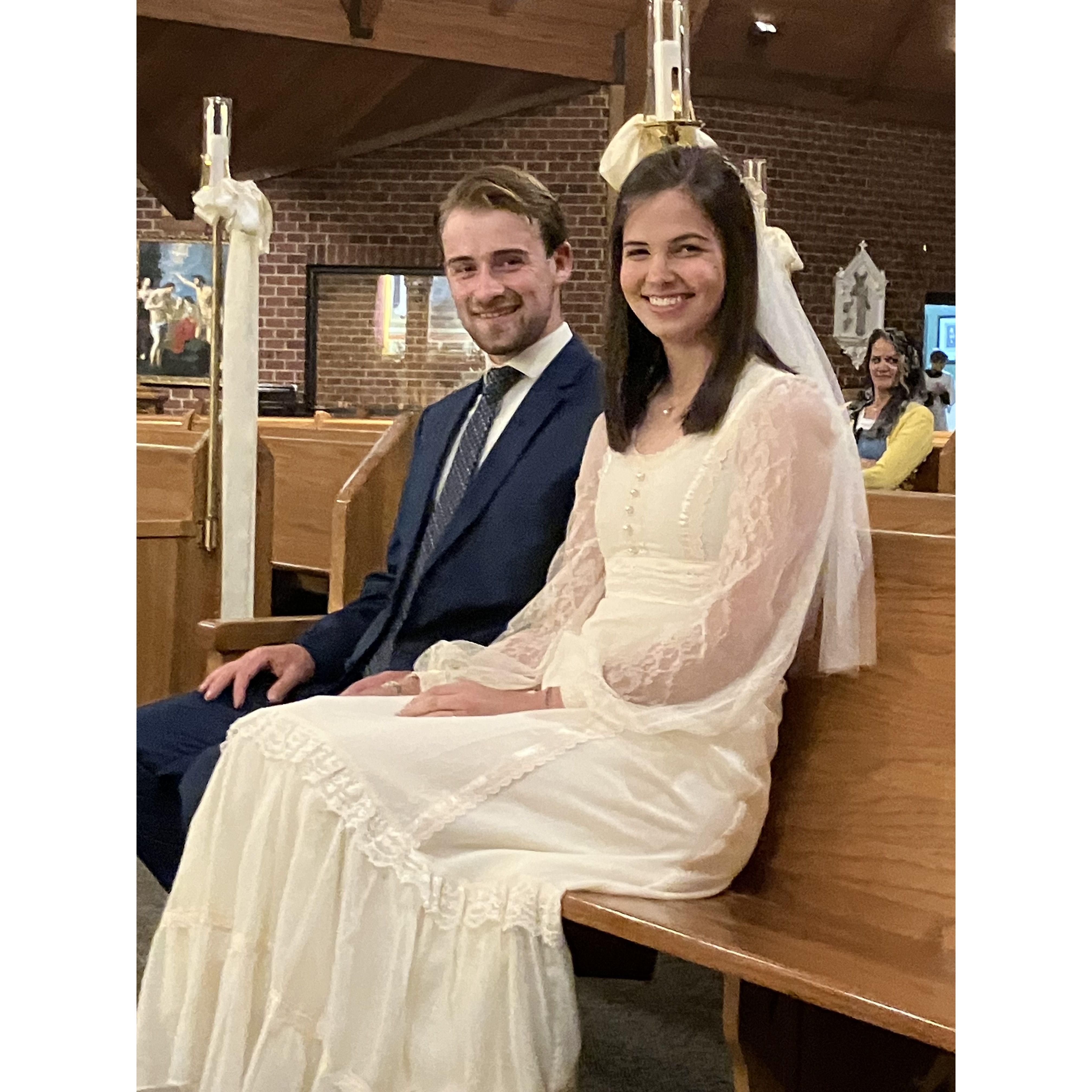Awaiting our betrothal!