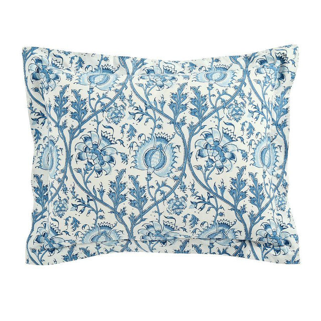 Eria Reversible Sham, Blue Multi, Standard