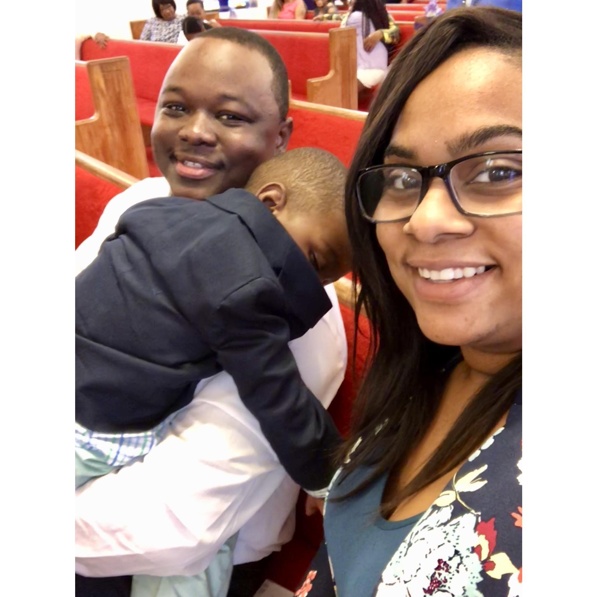 Last Easter Sunday after church ⛪