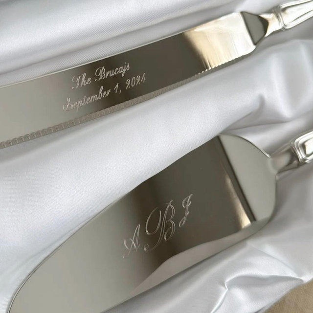 Personalised Cake Knife Set (Pre-Order)