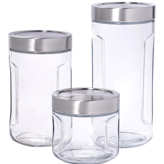 Anchor Hocking 3 Piece Gripper Jar Set