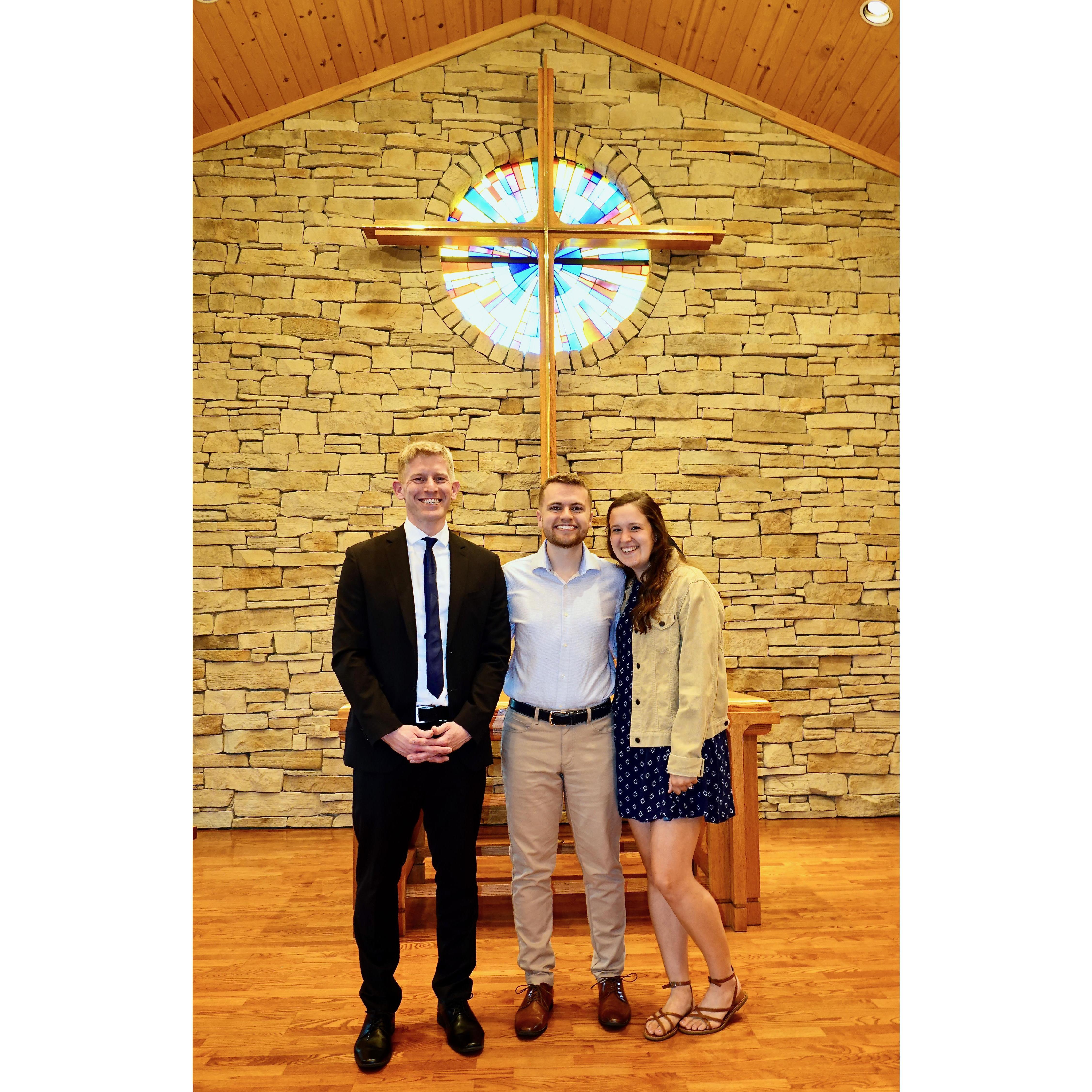 This day was an answered prayer as Brendan became a member of Beautiful Savior Lutheran Church. This is where the ceremony will take place in April! We are so grateful for our incredible church.