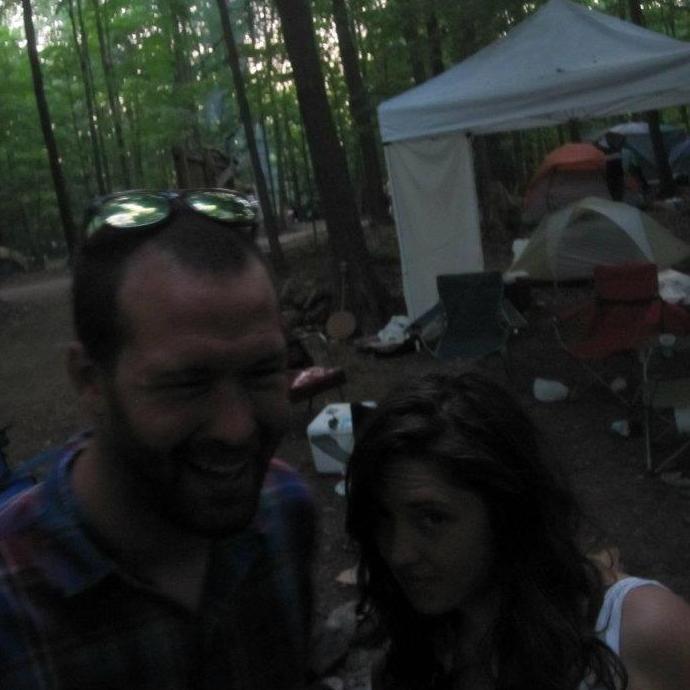 After we first met, at the Great Blue Heron. July 2012