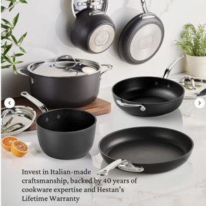 TITUM Nonstick Open Skillets - 3 Piece set