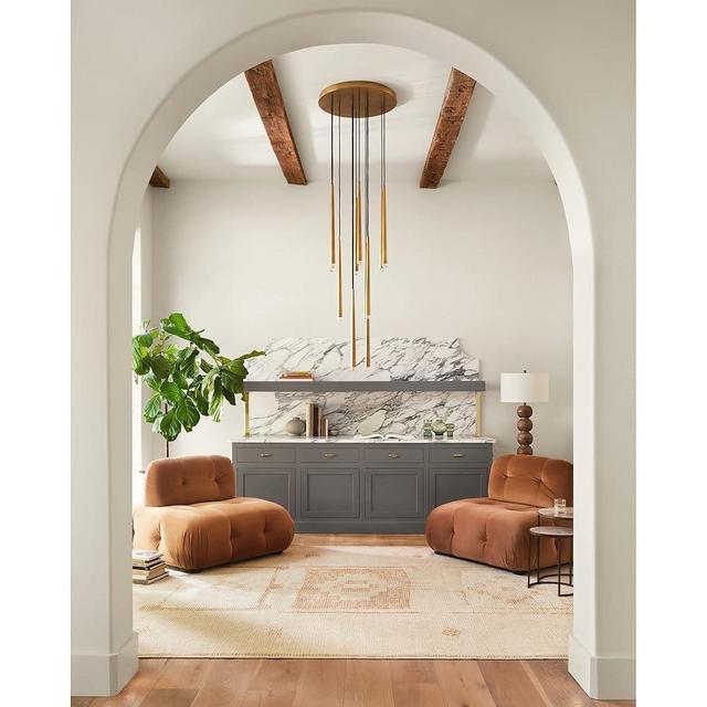 Livabliss x Becki Owens Solana Global Area Rug, 9'2" x 12', Peach, (9' x 12')