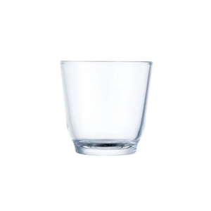 Set of 8 HIBI tumblers | 220ml | Clear