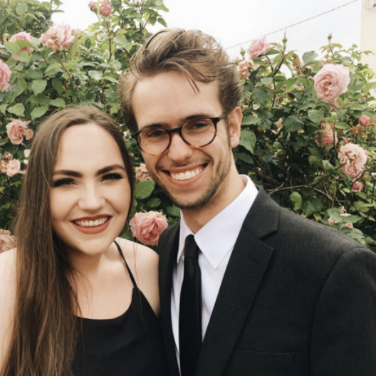 Our first college formal together in 2018!