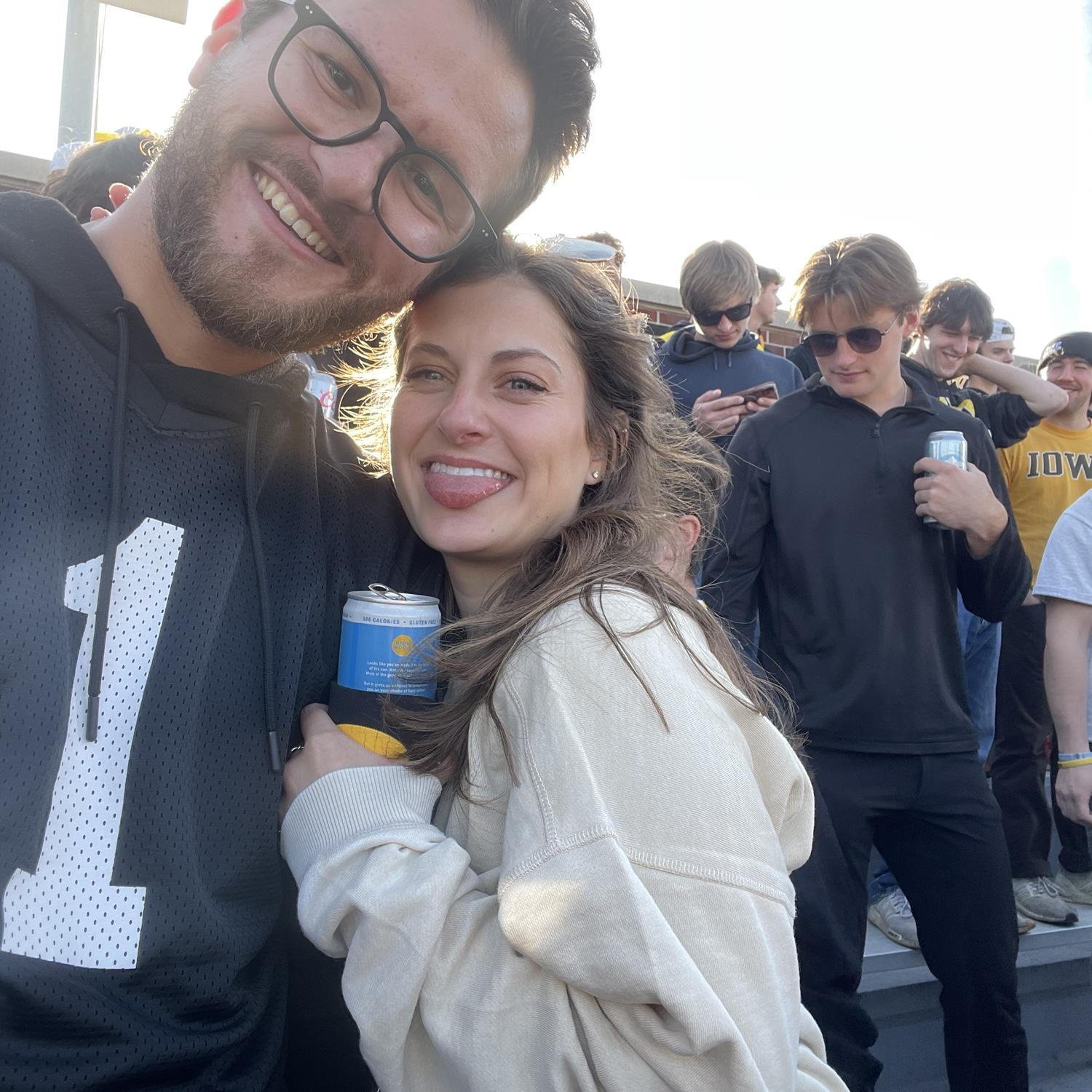 Tailgating a Hawkeye football game!