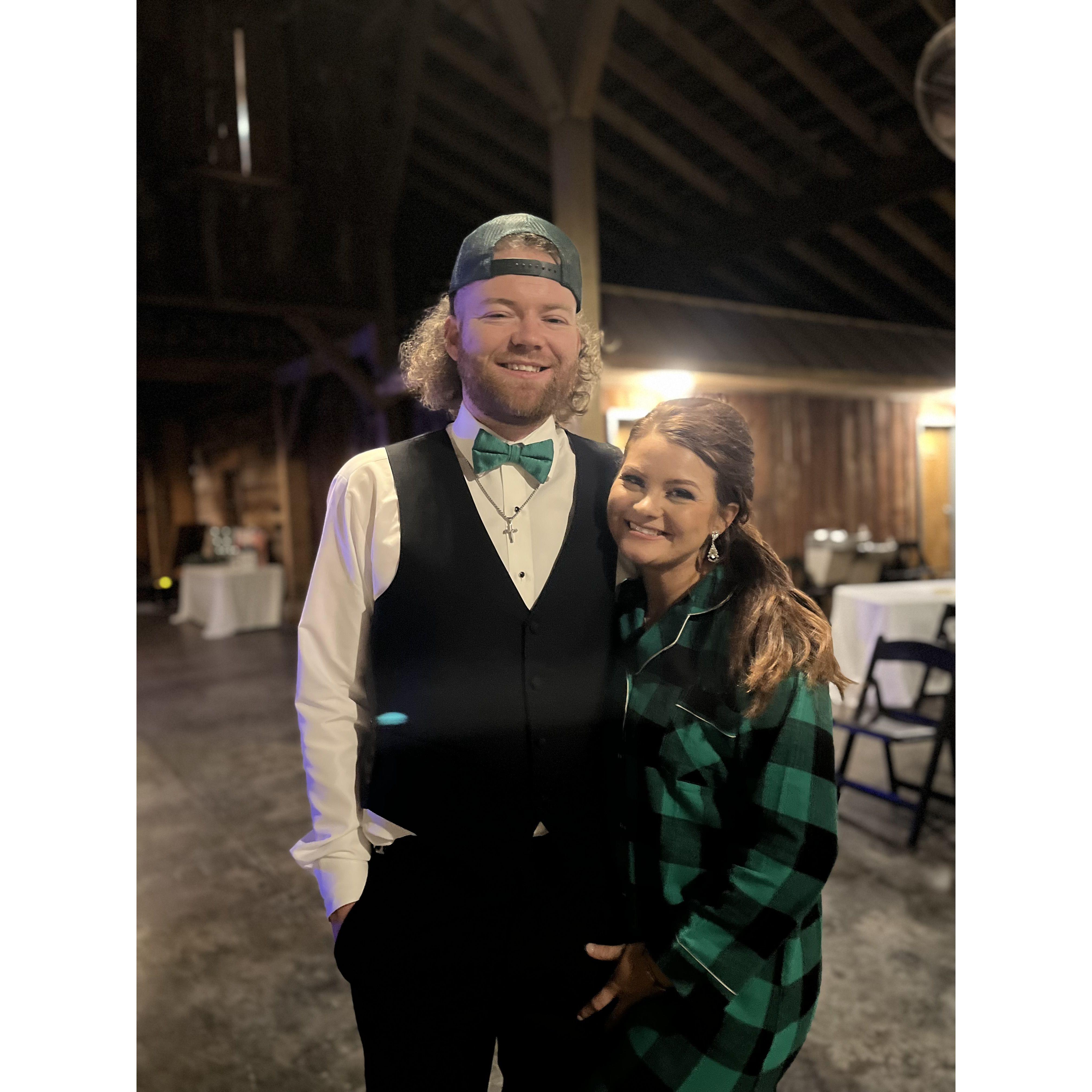 his sister's wedding