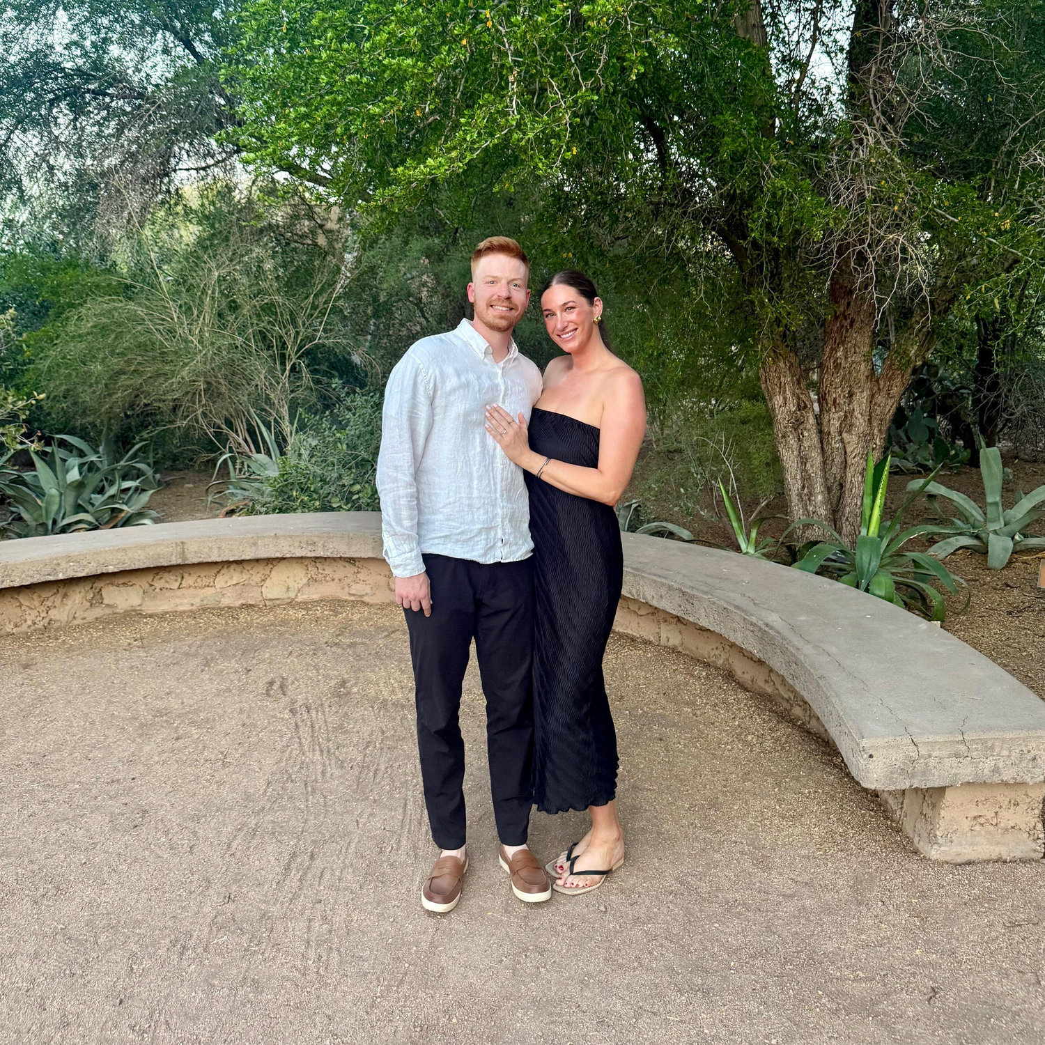 The night Patrick proposed!