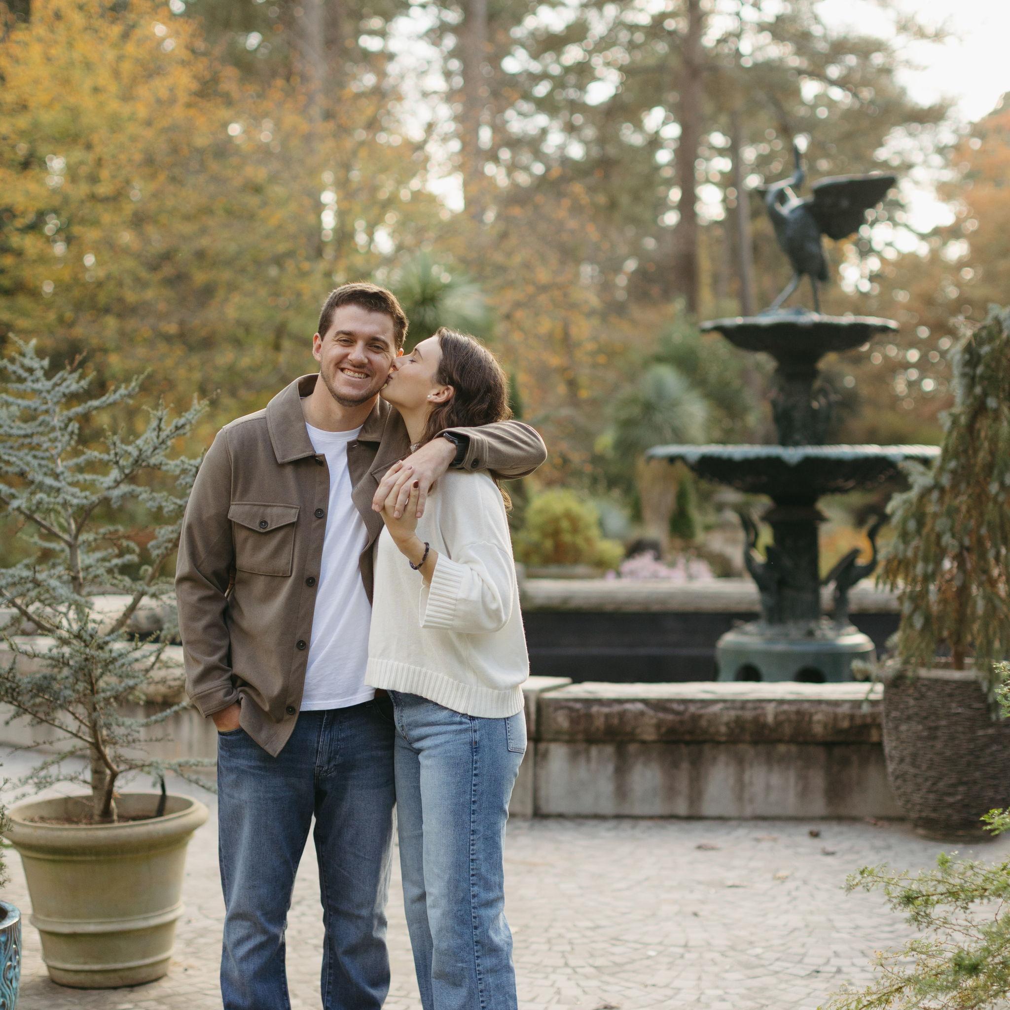 November 2025 - our engagement shoot at Duke Gardens!