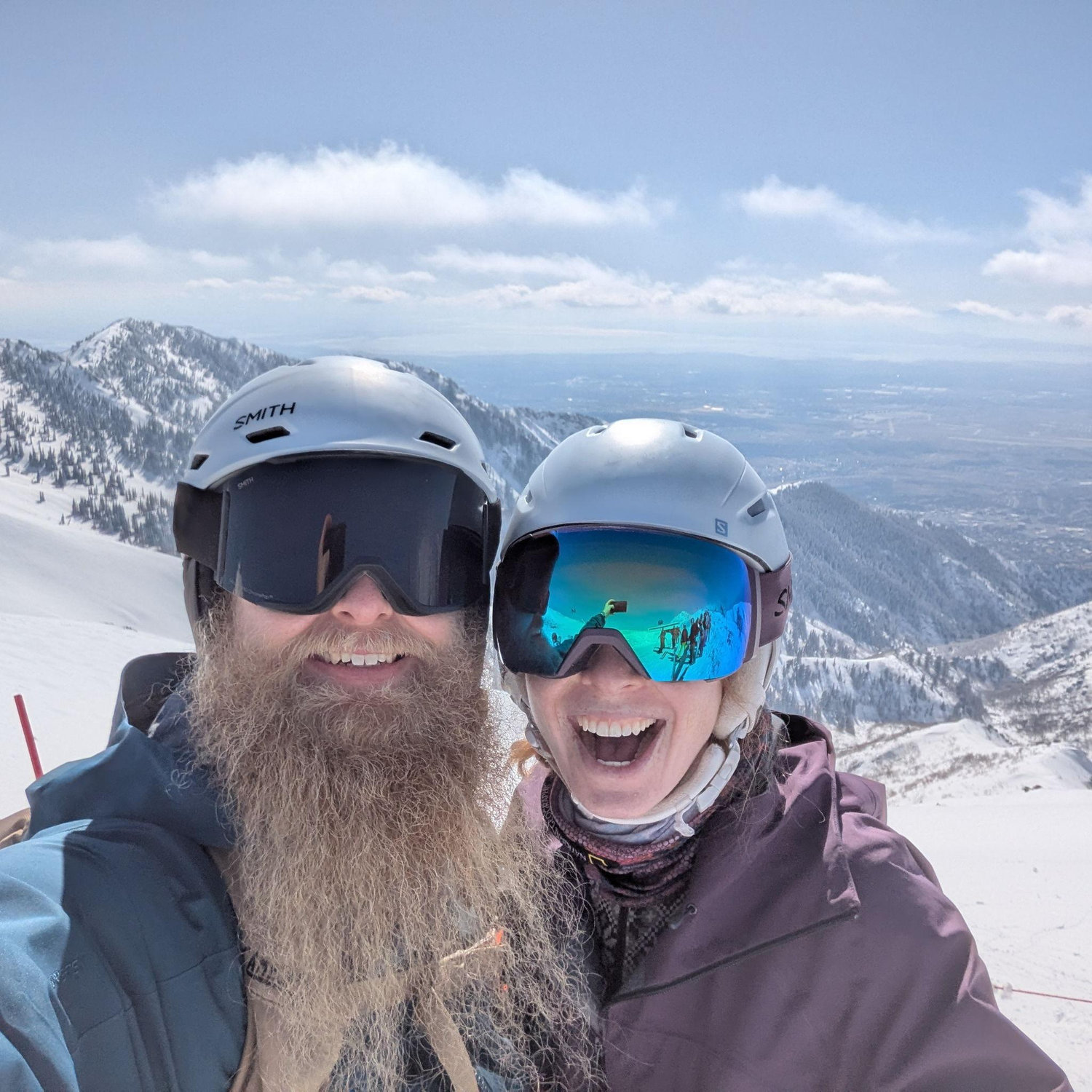 Life is obviously harsh during the Idaho winter. All this skiing, snowshoeing, touring, smiling...