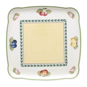 French Garden Charm Square Platter