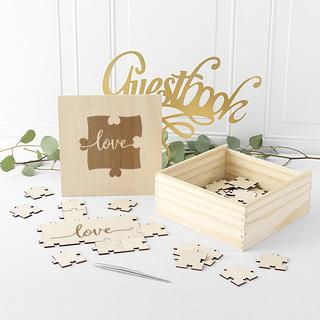 Love Wedding Guestbook Puzzle