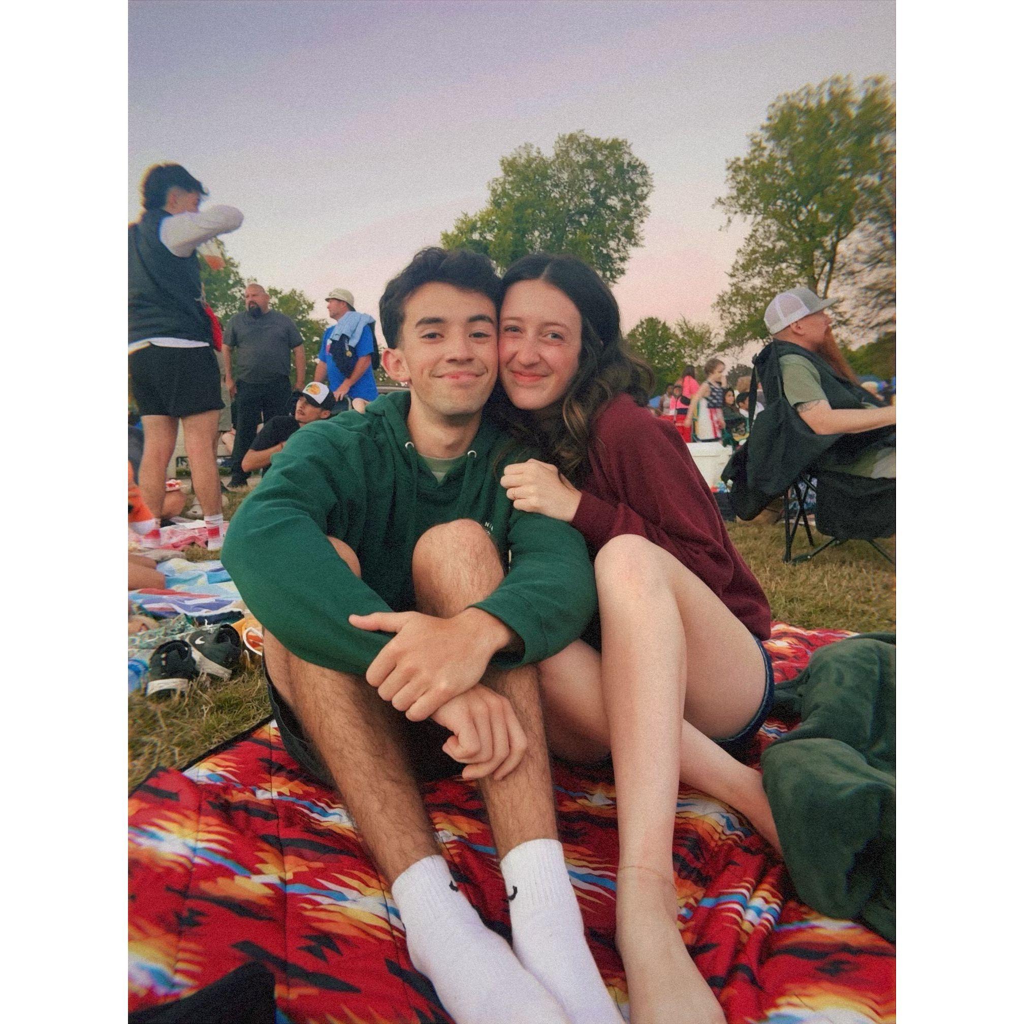 First 4th of July together