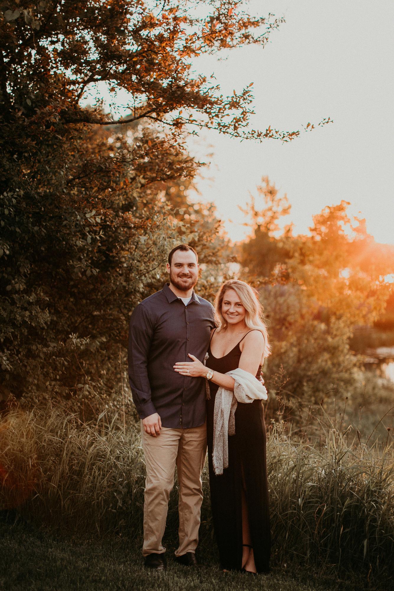 From our engagement photos at Emma’s grandparents farm in Burlington, Wi