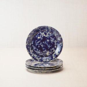 Blue Agate Classic Dessert Plate
