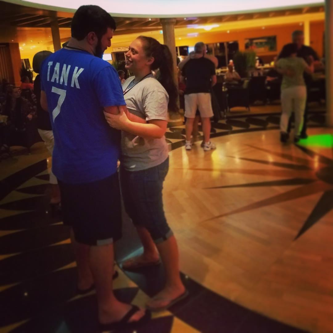 Our first cruise together.