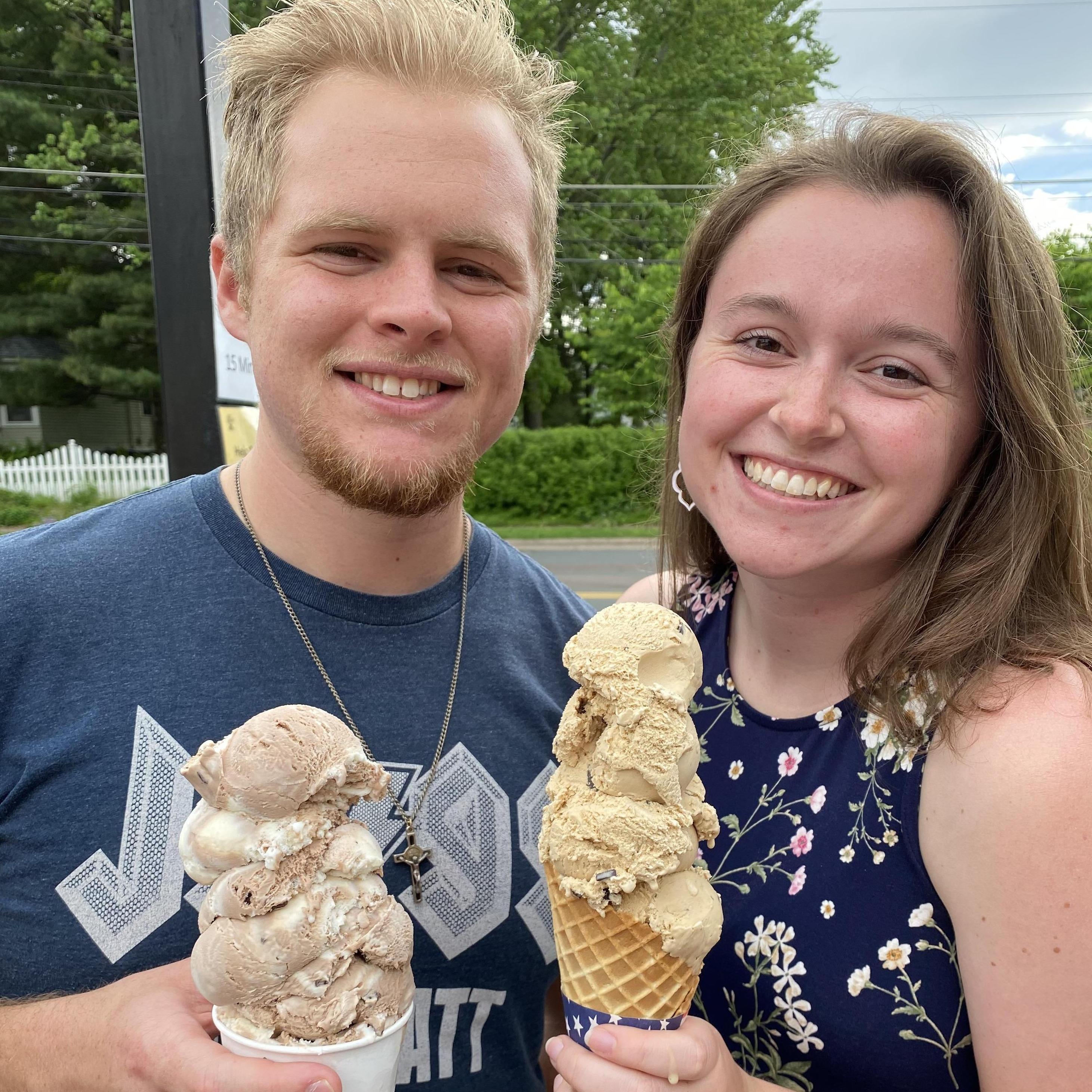 We had to get ice cream ;)