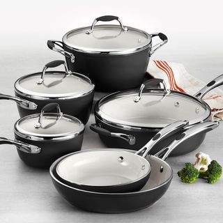 Gourmet Ceramica Deluxe 10-Piece Cookware Set