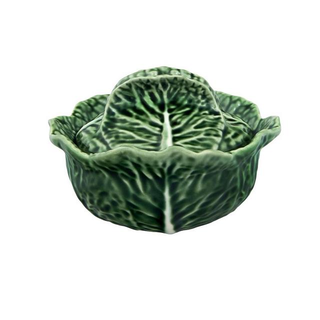 Bordallo Pinheiro Cabbage Tureen, 13 oz, Green
