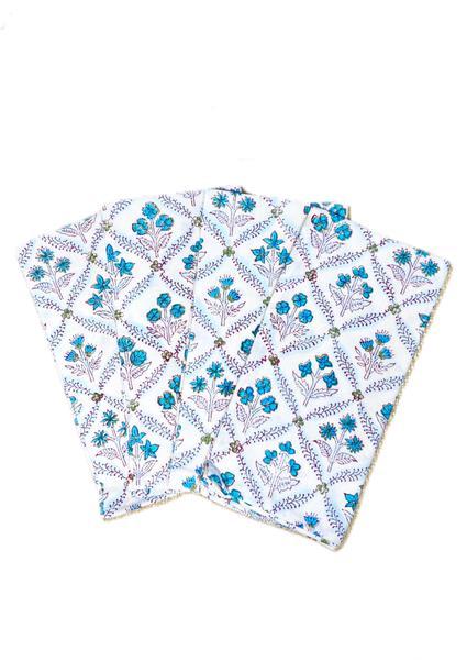 Cerulean Trelliage Dinner Napkins