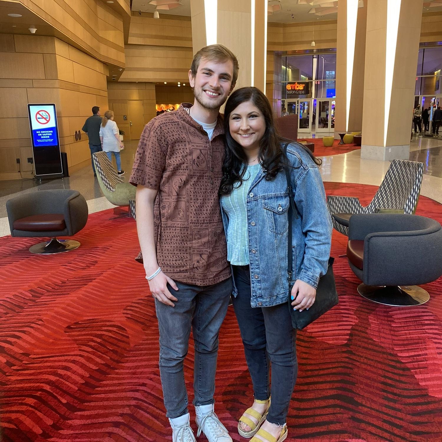 While Olivia was finishing college, Aaron made countless trips to visit in Milwaukee.