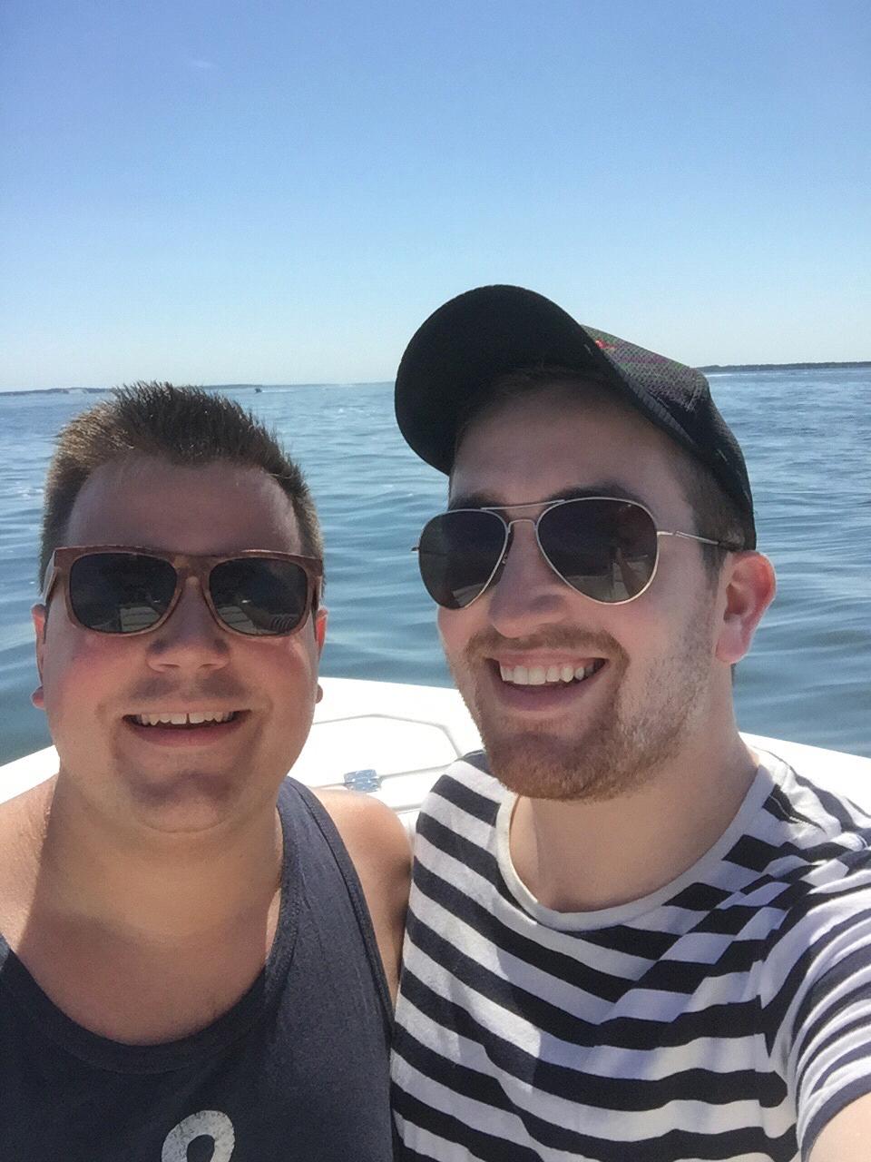 On the seas with Larry Legend!