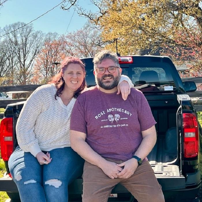 March 27, 2022: Checked out The 1932 Barn, and booked our wedding venue! (Yet again, Kristine took a great photo)