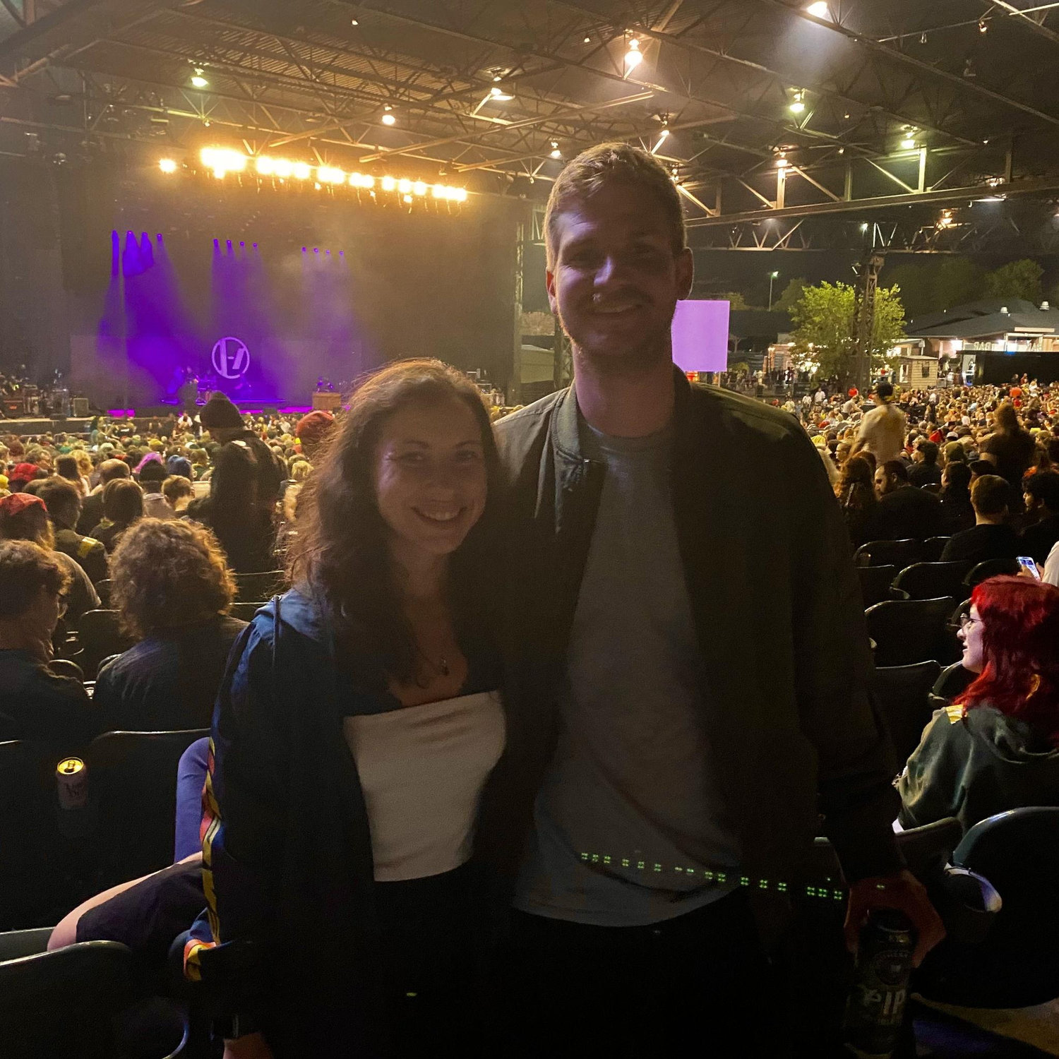 Jack's first time experiencing Twenty One Pilots (Tessa's all time favorite band).