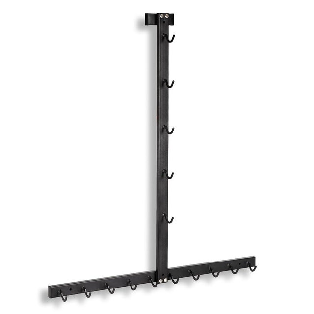 Whiidoom LAT Pulldown Attachments LAT Pull Down Bar Storage Rack for Mag Grip LAT Pulldown Machines Attachments Stand Cable Attachment Storage Rack for Home Gym and Gym Wall Storage