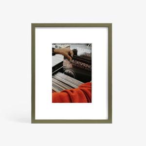 Color Frame | Green Frames with White Mat (16" x 20")