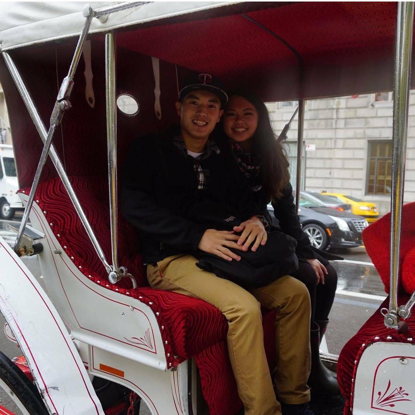 Horse carriage around Central Park #WelcomeToNewYork #TaylorLivesHere