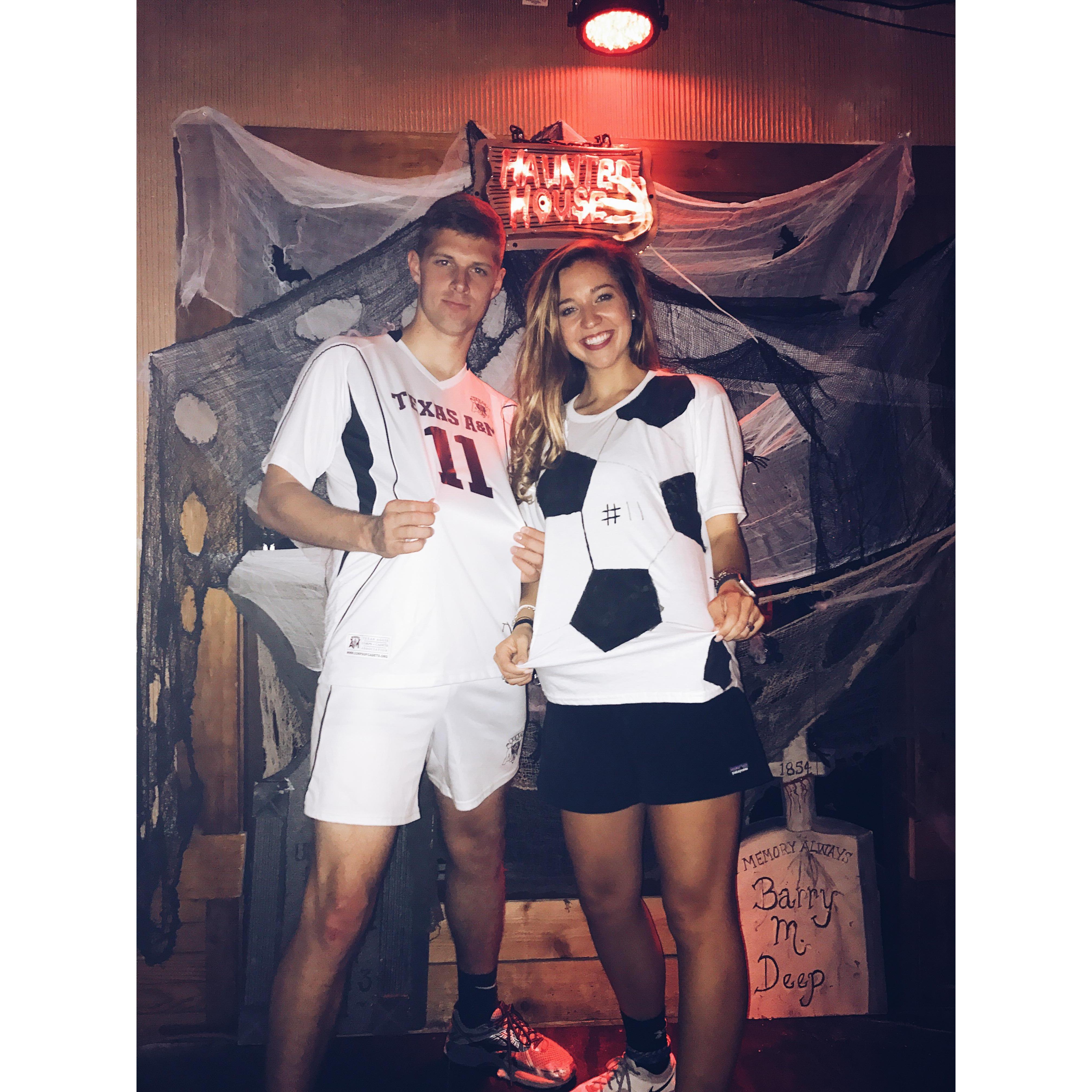 "I spent more time on this costume than at the actual date party"