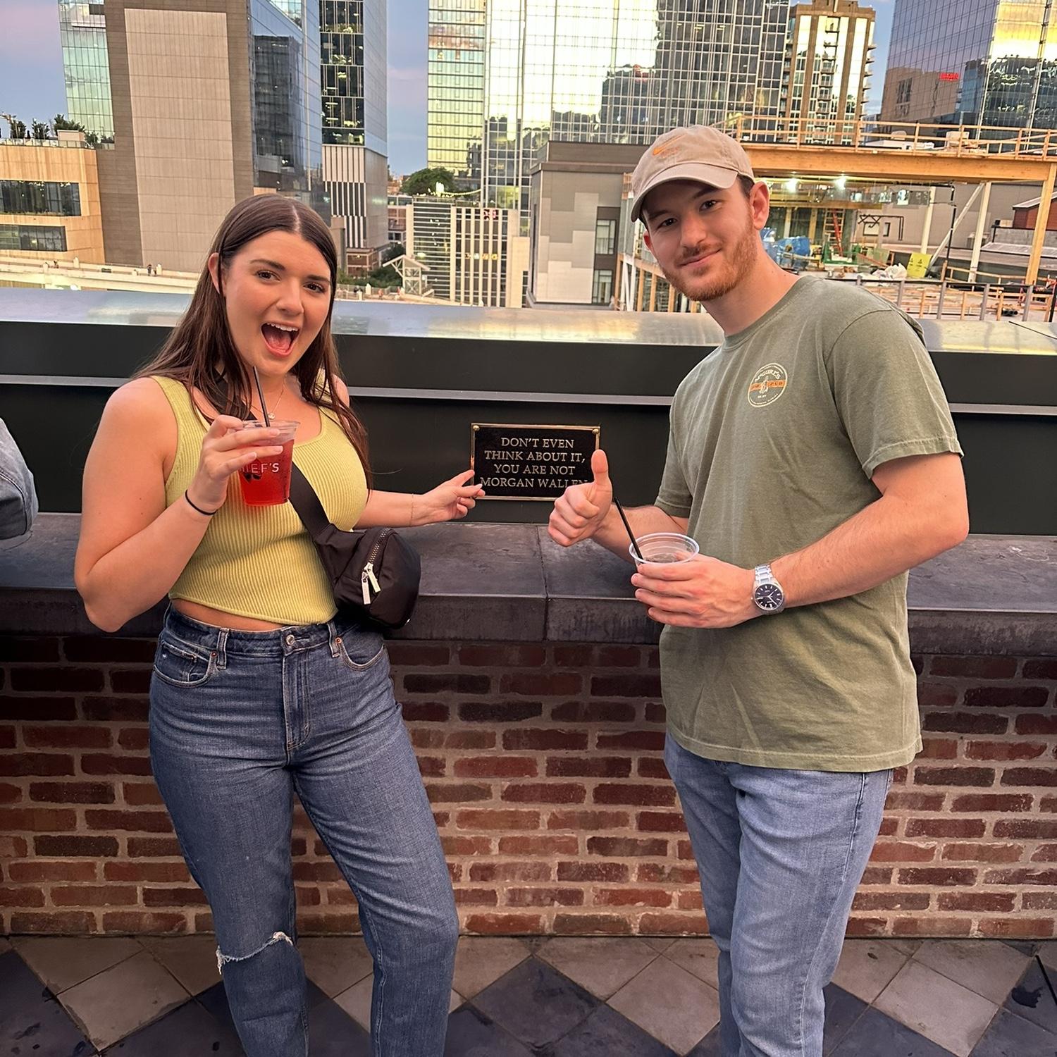 The rooftop where Morgan Wallen threw the chair