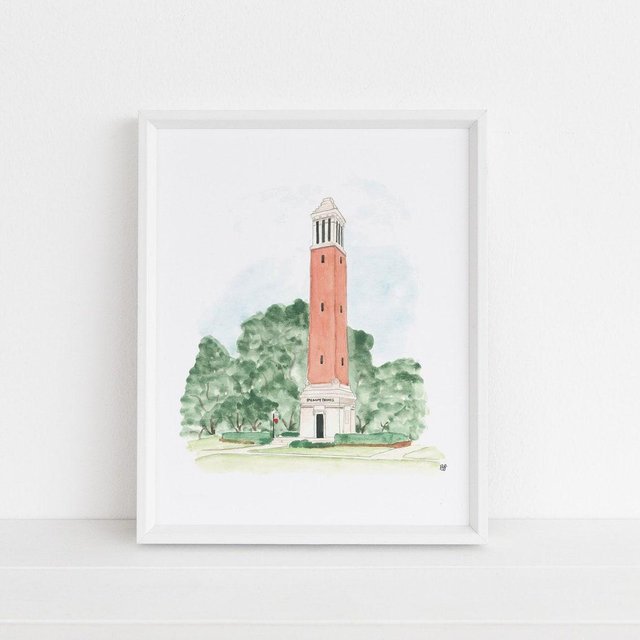 Denny Chimes Watercolor
