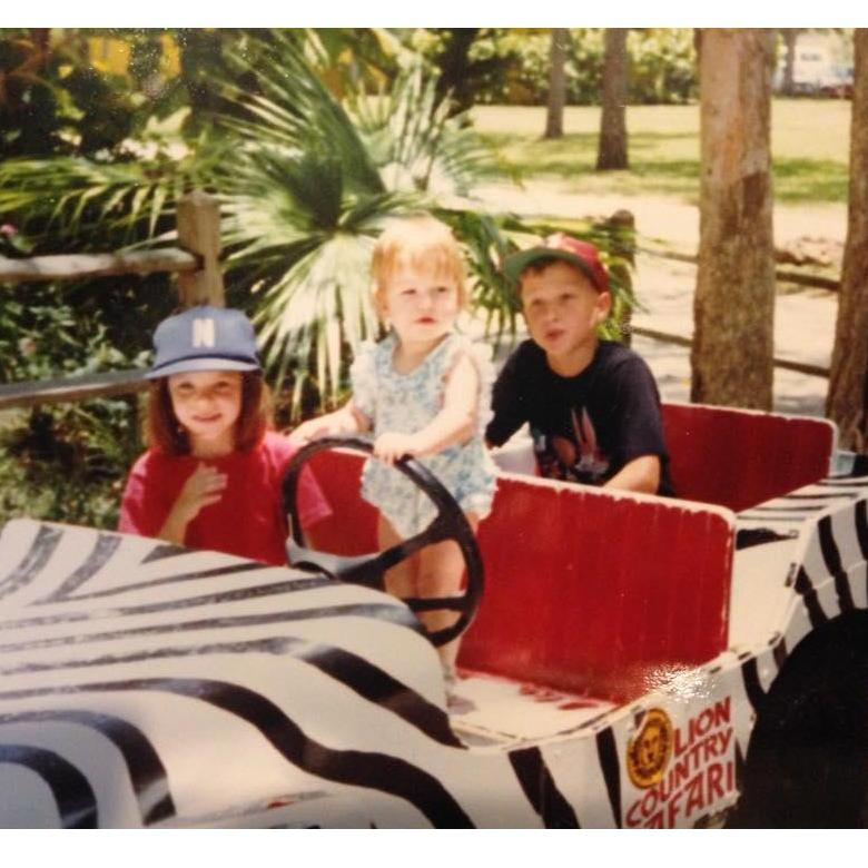 Childhood memories of times with Erica and Kalen.