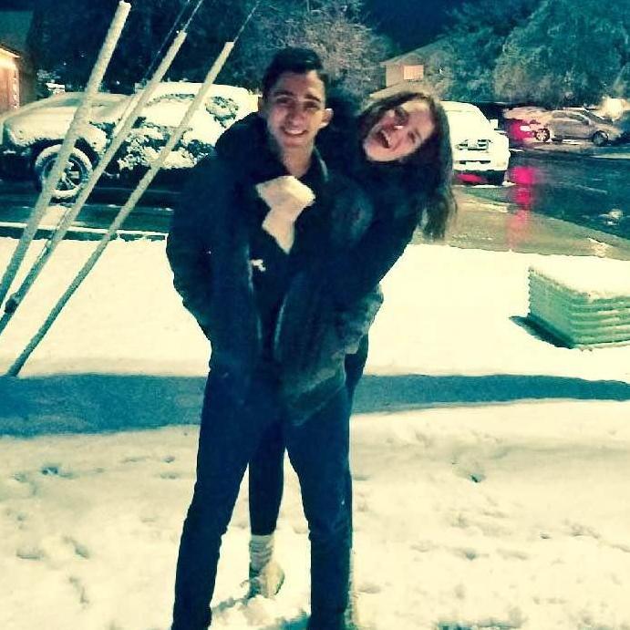 First Texas snow together.